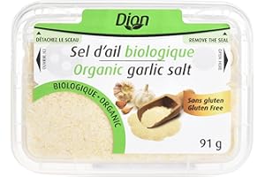 Organic garlic salt