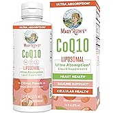 MaryRuth Organics Liquid Vitamin | Coenzyme Q10 Heart Health for Mitochondrial Support and Immune System | Vegan Non-GMO | 7.6 Fl Oz | 45 Servings