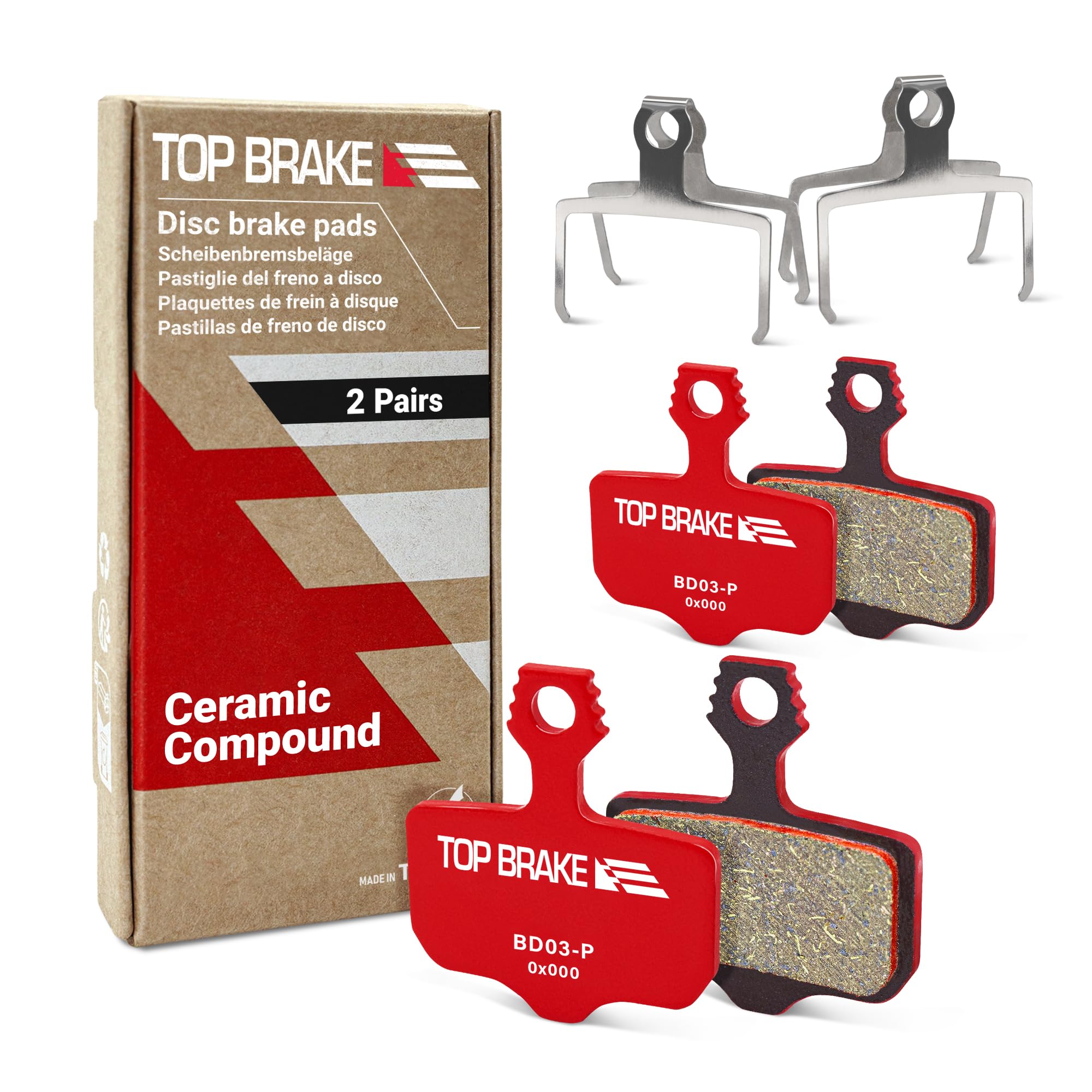 Top Brake Disc Bike Brake Pads for Sram Level T,TL, Level Ultimate B1, Avid Elixir 1 3 5 7 9 R ER CR Mag Sram XX,X0,XXWC DB1,3,5