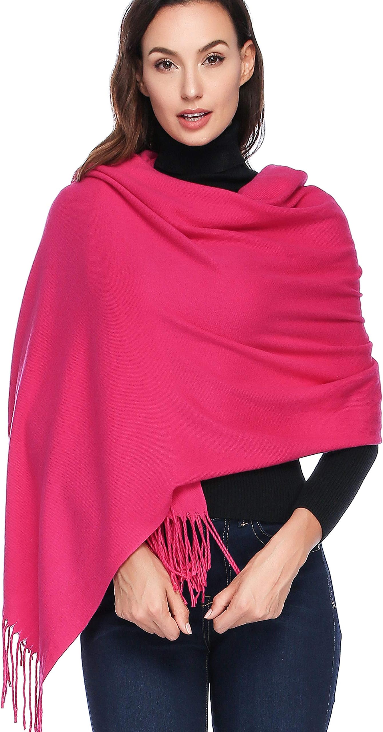 HOYAYO Shawls Wraps Thick Extra Large Soft Pashmina Scarf for women