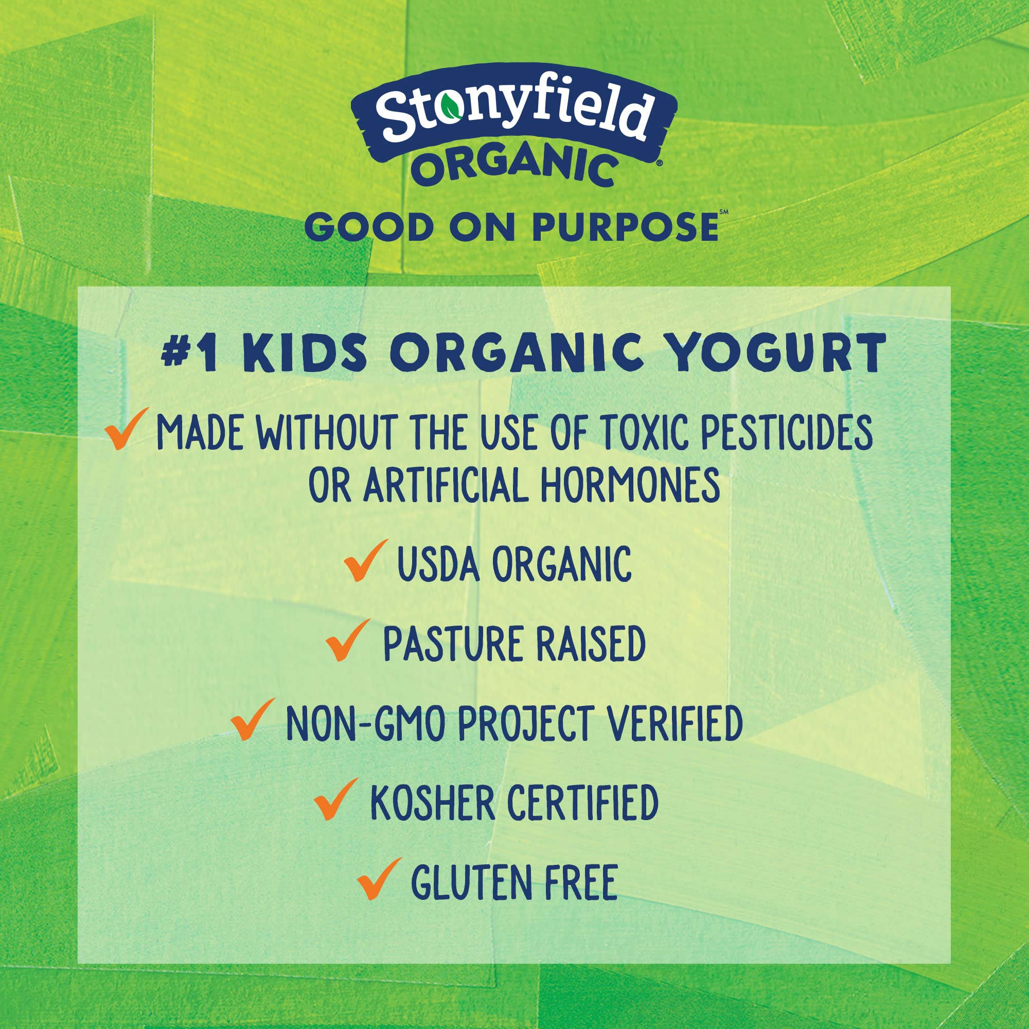 Stonyfield Organic Lowfat Yogurt Smoothies, Strawberry, 3.1 oz., 12 Ct - #1 Organic Kids Yogurt, Real Fruit & Wholesome Ingredients, 12 count (pack of 1)