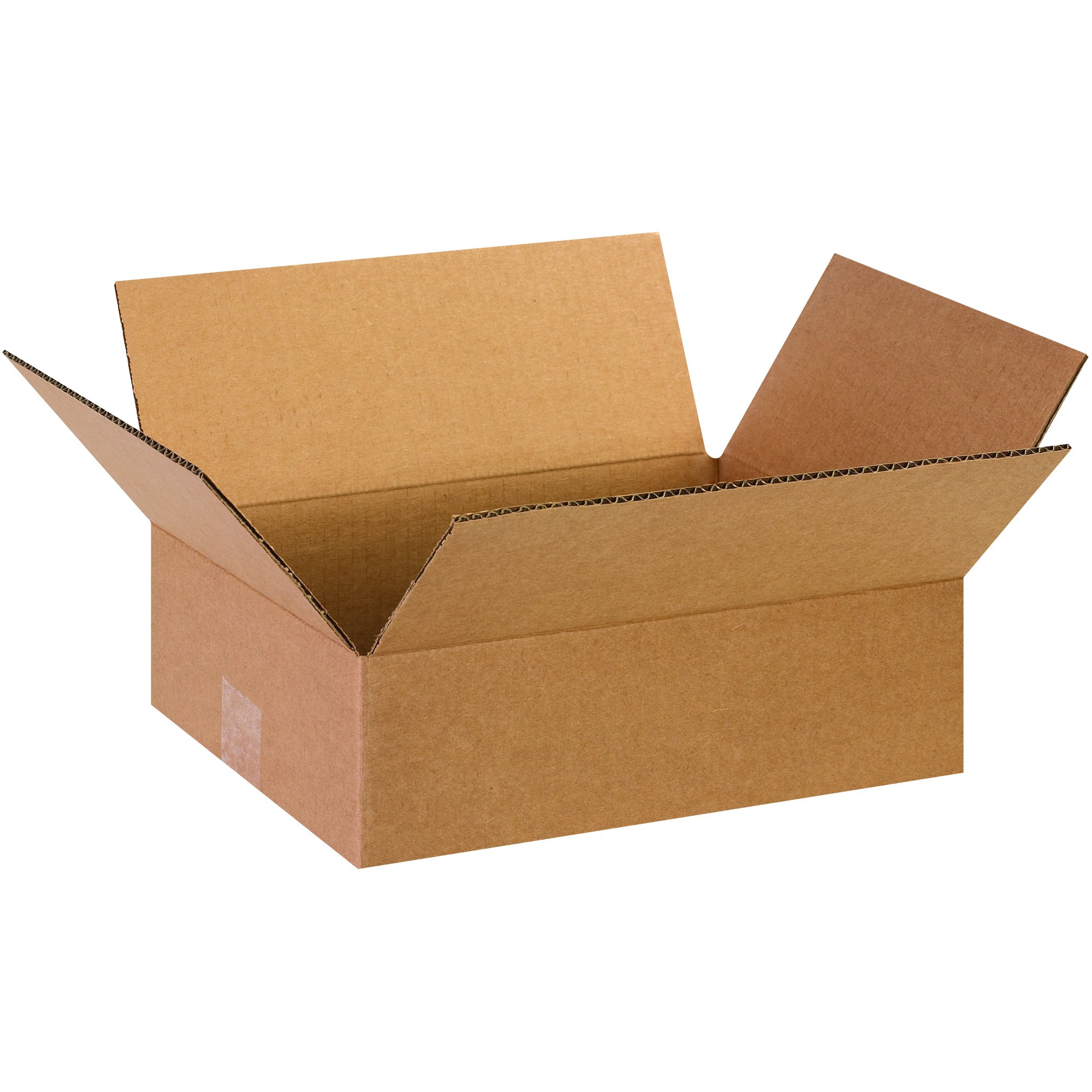 PARTNERS BRAND 13 x 10 x 4 Corrugated Cardboard Boxes, Flat 13"L x 10"W x 4"H, Pack of 25 | Shipping, Packaging, Moving, Storage Box for Home or Business, Strong Wholesale Bulk Boxes
