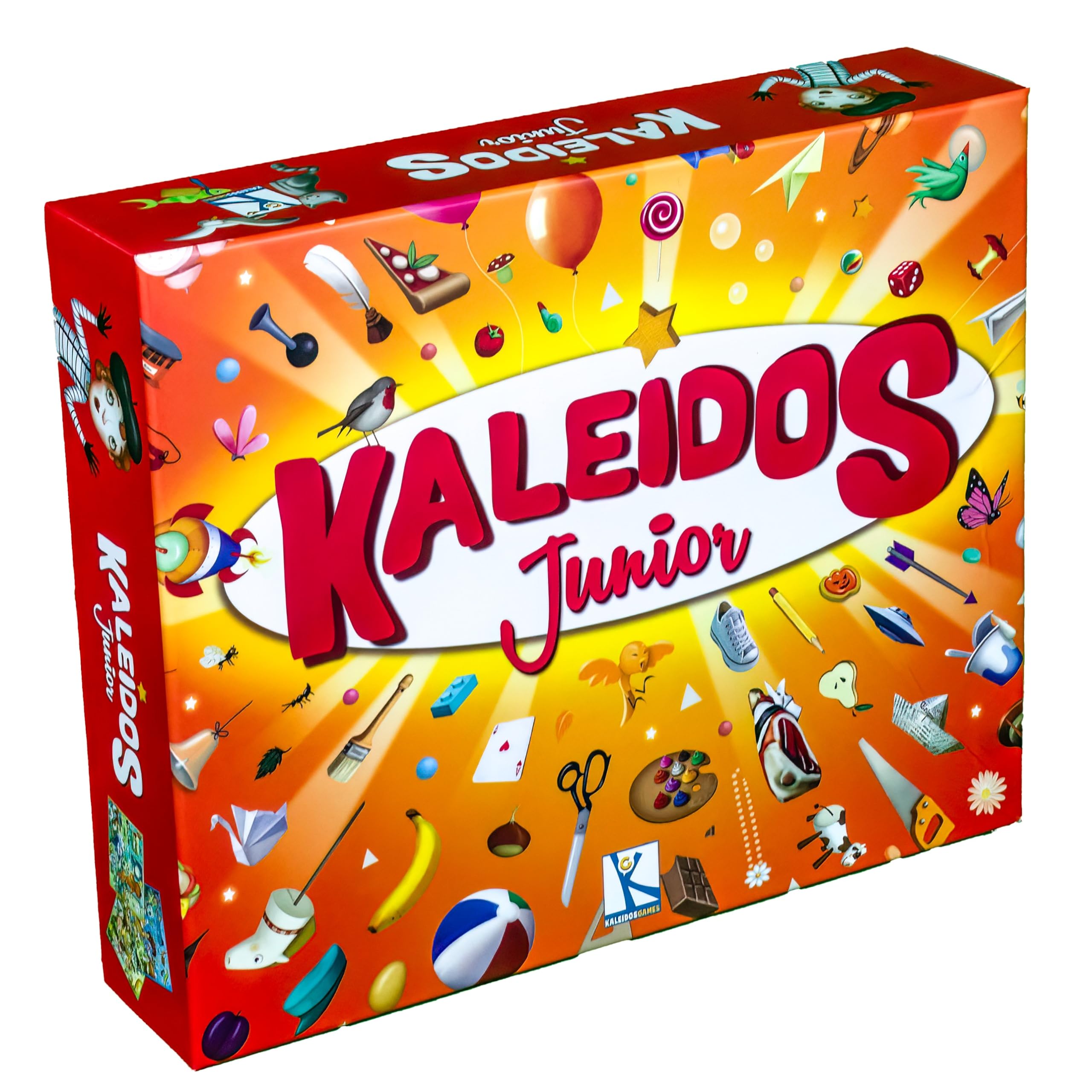 KALEIDOSGAMES Kaleidos Junior: Colourful Adventures in a World of Hidden Objects - A Inspiring Visual Journey for Children, Directly from the World of Kaleidos