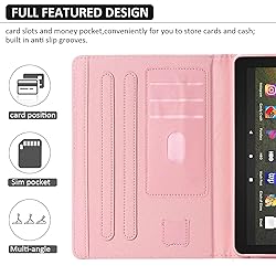 Dteck Case for (2020 Latest Model) Fire HD 8 & Fire