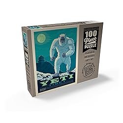 MyPuzzle Mythical Creatures: Yeti, Vintage Poster