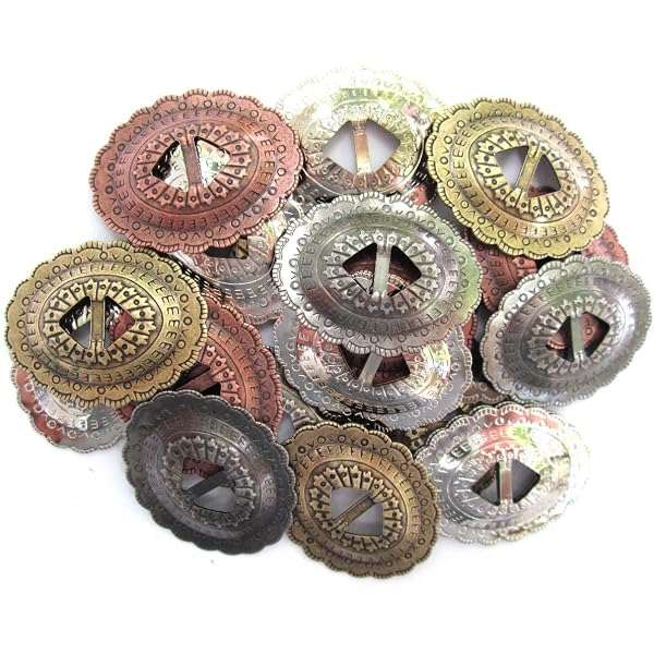 Outdoor Hardware Links Dangerous Threads Conchos - 20 Piece Rope Edge ...