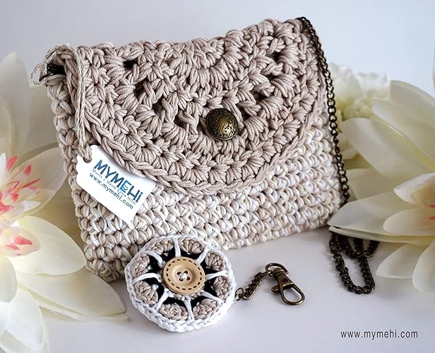 MYMEHI Bolso clutch para mujer con llavero difusor de aromas a ...