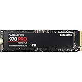 SAMSUNG 970 PRO SSD 1TB - M.2 NVMe Interface Internal Solid State Drive with V-NAND Technology (MZ-V7P1T0BW) Black/Red