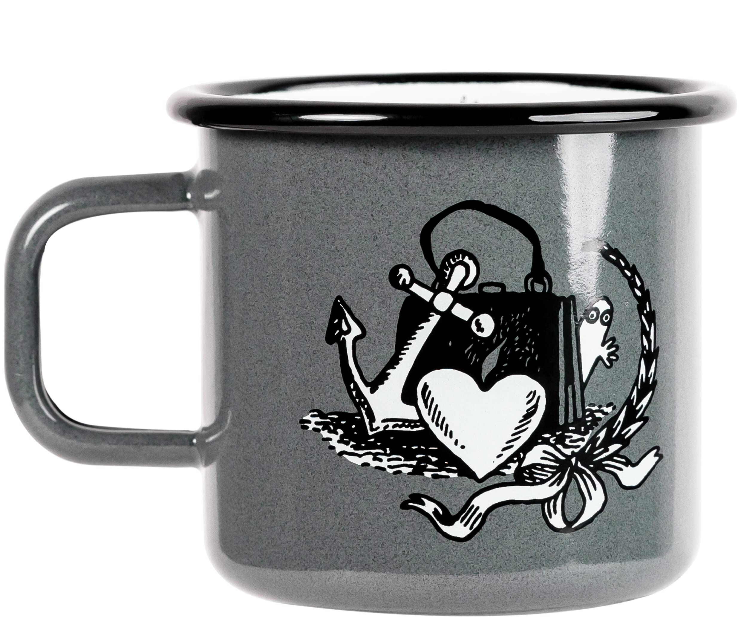 Moomin Makia Enamel Mug Anchor 0.37 L Muurla