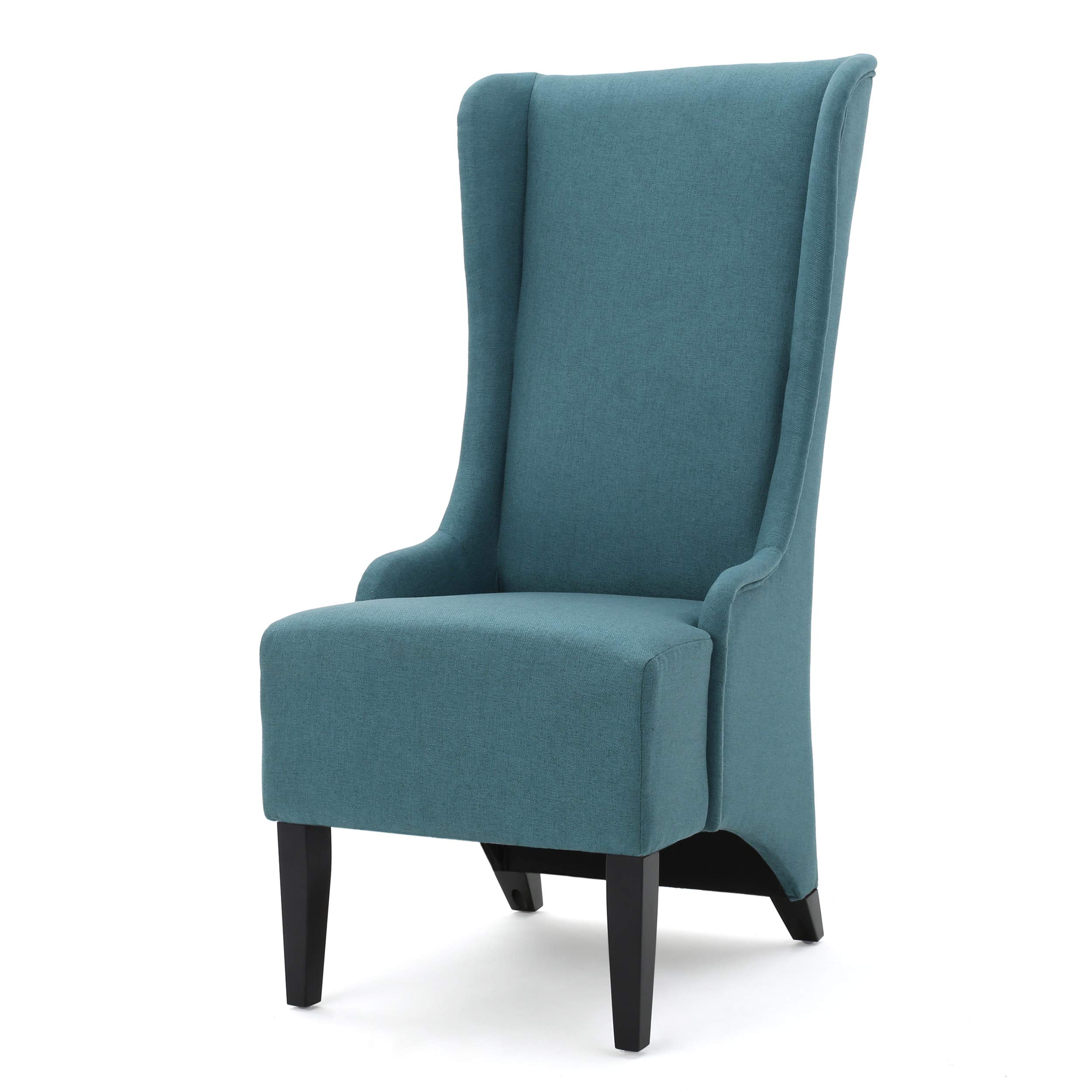 Christopher Knight Home Callie Fabric Dining Chair, Teal