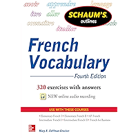 Schaum's Outline of French Vocabulary (Schaum's Outlines) (French Edition) book cover