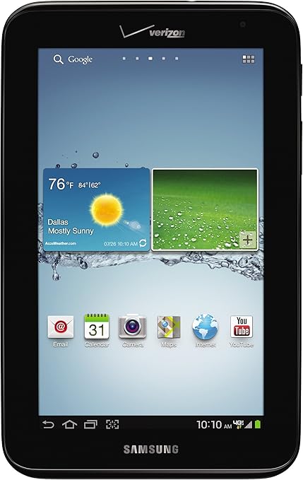 Amazon Com Samsung Galaxy Tab 2 7 0 4g Lte Verizon Tablet