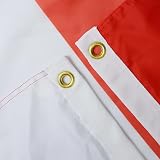 AZ FLAG Monaco Flag 2x3 ft 90x60 cm 100D Polyester with Grommets view 2