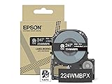 Epson LABELWORKS 224WMBPX PET (Polyester) Tape