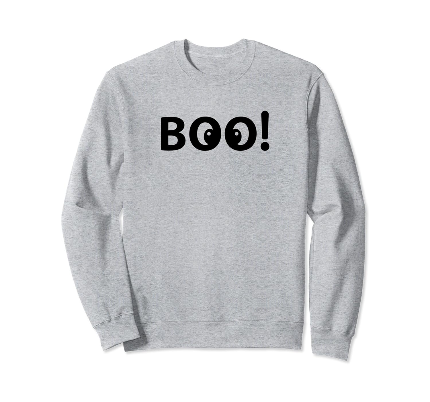 Funny Scary Halloween Sweatshirt Scary Boo Eyes-ANZ