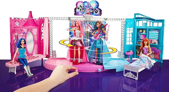 barbie rockstar stage