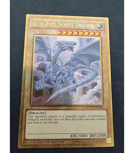 Amazon.com: Yu-Gi-Oh! - Blue-Eyes White Dragon (JMP-001) - Shonen