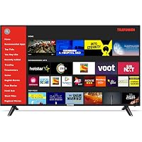 Telefunken 140 cm (55 Inches) 4K Ultra HD Smart LED TV TFK55KS (Black) (2019 Model) |With Quantum Luminit Technology