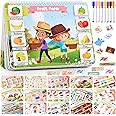 Huijing Toddler Activities Preschool Learning Busy Book - 29 Themes Binder Montessori Toys for Toddlers, Workbook Activity Autism Materials and Tracing Coloring