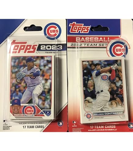 Chicago Cubs Baseball Chicago Cubs 2024 Topps Complete Mint Hand Collated 28 Card Chicago Cubs Baseball Team Cards