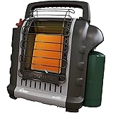 Mr. Heater F232017 MH9BXRV Buddy Grey Indoor-Safe Portable RV Radiant Heater (4,000-9,000-BTU)