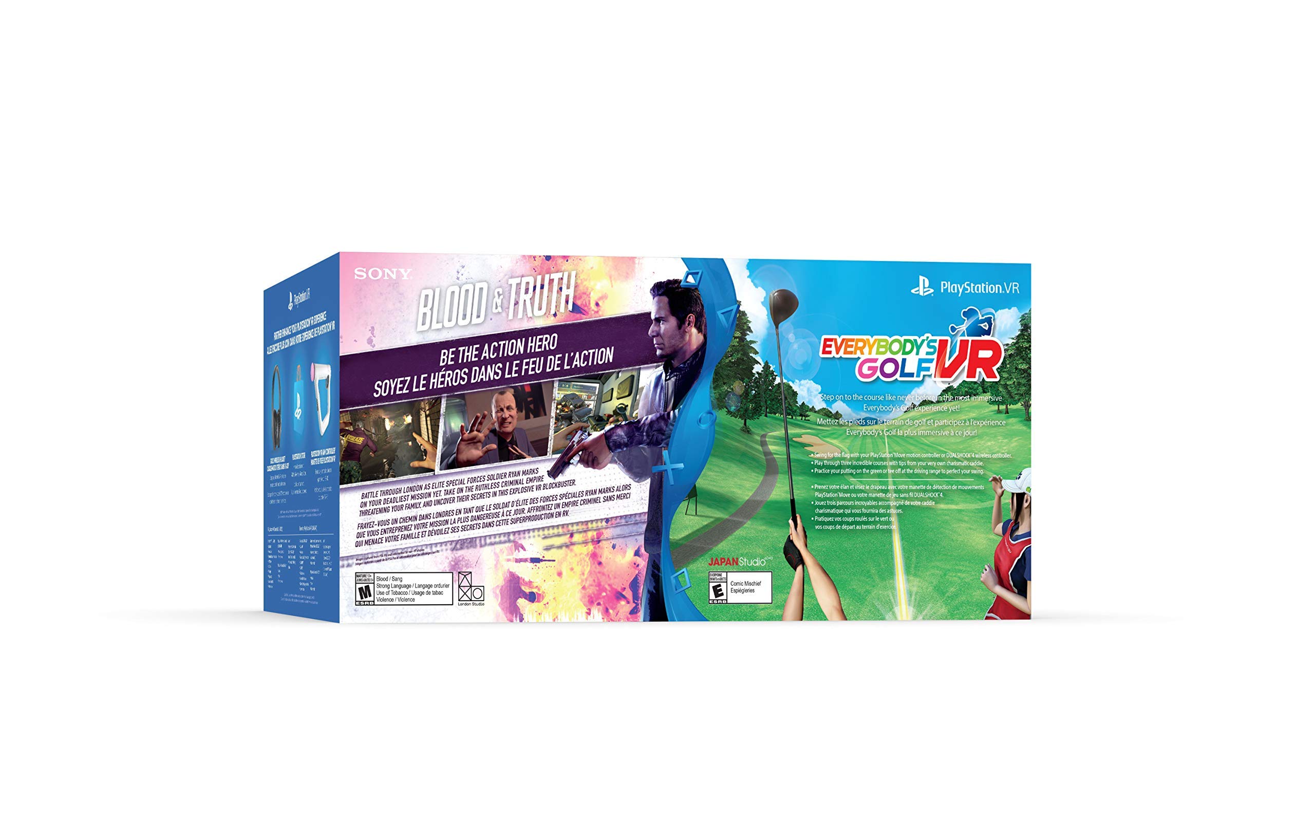 Playstation VR - Mega Blood + Truth Everybodys Golf Bundle (Renewed) [Video Game]