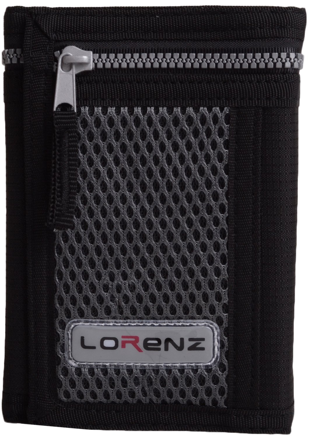 Mens/Gents/Kids Small Canvas Style Wallet/Money/Coin Holder/Pouch - Black