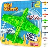 Foam Airplanes - Easter Basket Stuffers for Kids All Ages 4 5 6 7 8 9 10 11 - Best Toy Gift Boy Stocking Stuffer Gifts Party 
