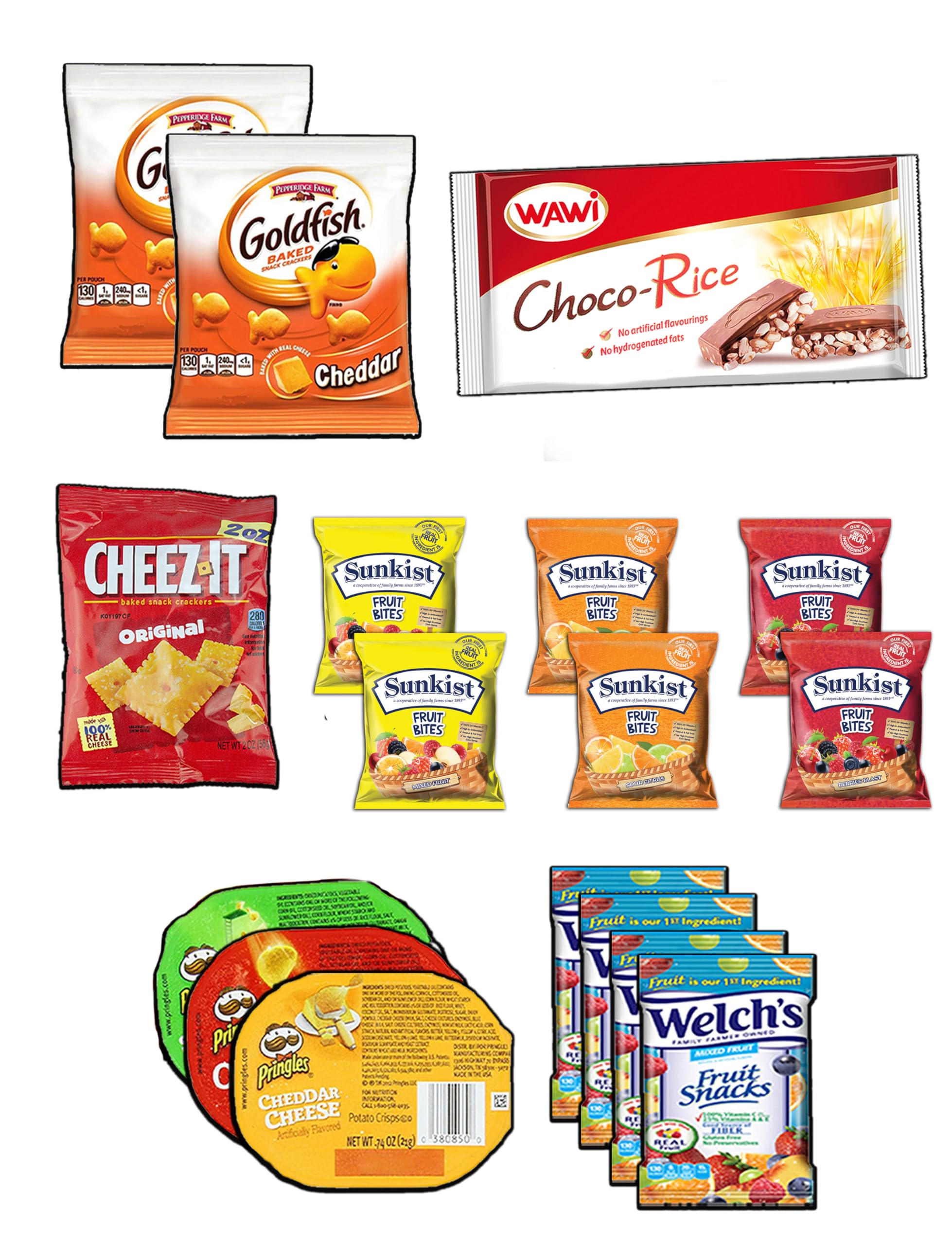 Mua Snack Box Care Package Variety Pack (45 Count) Ultimate Sampler ...