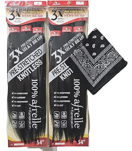 Amazon.com: Afreezm Pre-Stretched Silky Braiding Hair 3X with