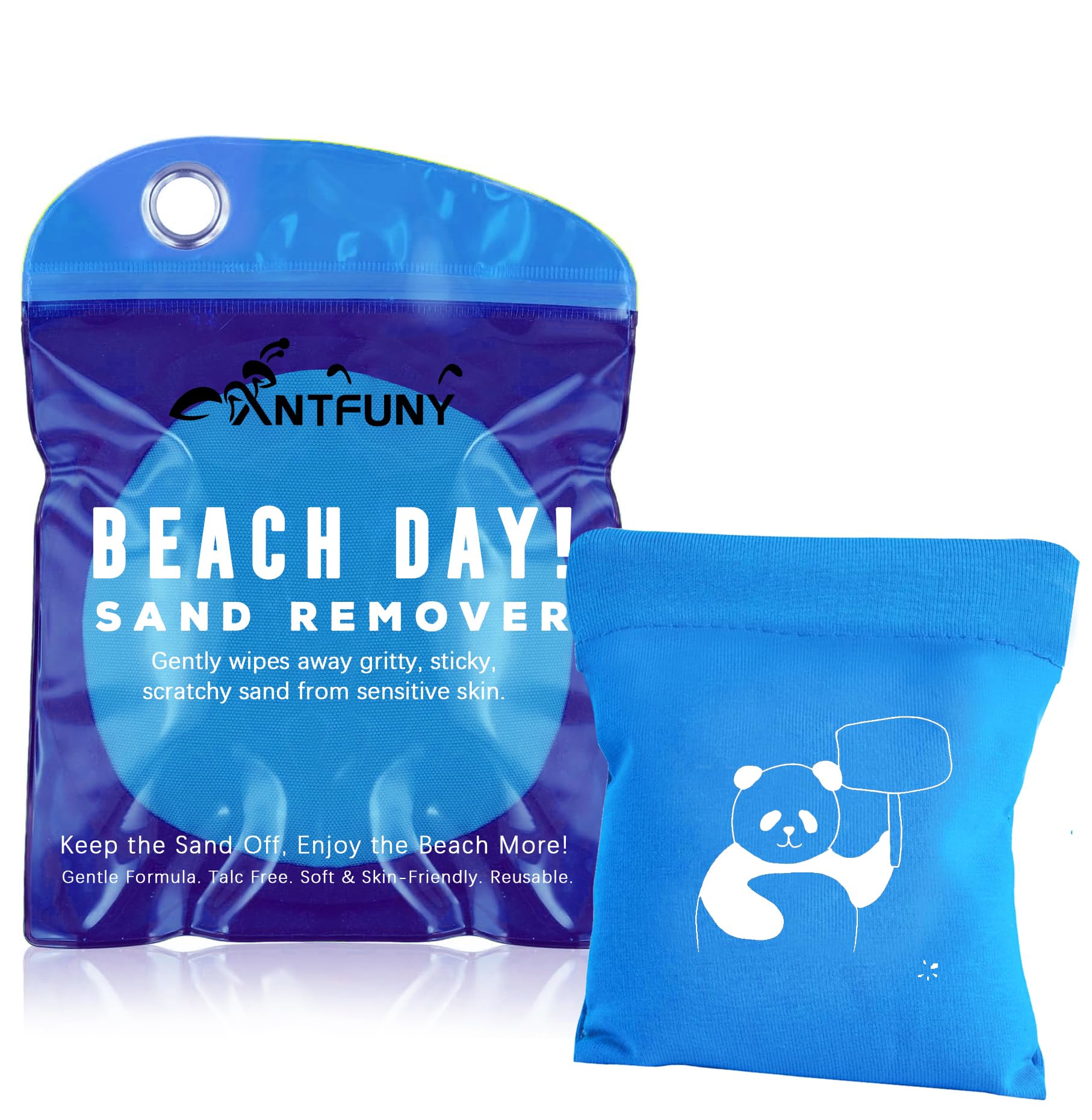 Beach Sand Remover Sand Eraser Square Wipe Mitt 2026 Summer Vacation Essentials Hawaii Honeymoon Accessories Family Kids Women European Mexico Costa Rica Trip Must Haves Alaska Cruise Ship Gear Gift