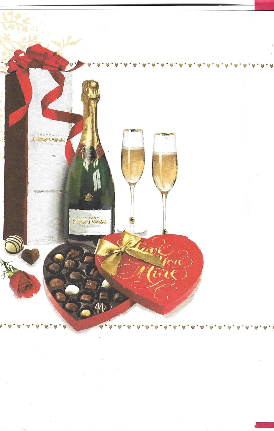 Valentine's Day Card for My Amazing Valentine 17.5 x 27 Cm You're Really Gorgeous - Image 4