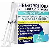 Hemorrhoid Treatment | Hemorrhoid Ointment | Hemorrhoid & Fissure Ointment | 7 Pre-Filled Applicators | Fast & Effective Relief | Reduces Swelling, Itching & Discomfort | Advanced Formula
