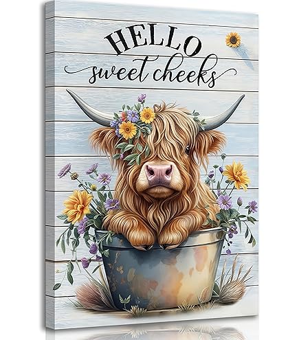 Highland Cow Hand Towels Set Of 2 Yellow Daisy Soft Absorbent Kitchen Fingertip Towels Decorative Bathroom Towels For Face Guest Gym Highland Cow Hand Towels Set Of 2 Yellow Daisy Soft Absorbent Kitchen Fingertip Towels Decorative Bathroom Towels For Face Guest Gym