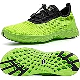 ALEADER Men's Stylish Water Shoes, Quick-Dry Xdrain Water Sneakers, Lightweight & Comfort Footed