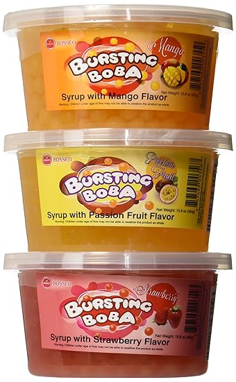 Bursting Popping Boba 3 Flavor Fun Pack 