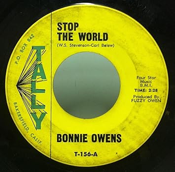 Bonnie Owens Bonnie Owens Stop The World Dona A T Take Advantage Of Me 45 Rpm Single Amazon Com Music