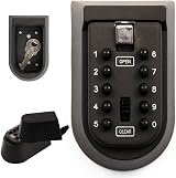 Trintion 10-Digit Combination Key Lock Box Outdoor Waterproof Wall Mounted Safe view 1