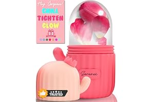 SERENEX Ice Cube Roller for Face, Eyes & Neck – Silicone Ice Face Roller for Puffiness, Redness, Migraines & Eye Bags – Skin Tightening, Rejuvenation & Cryotherapy Massage Tool for Beauty & Skincare