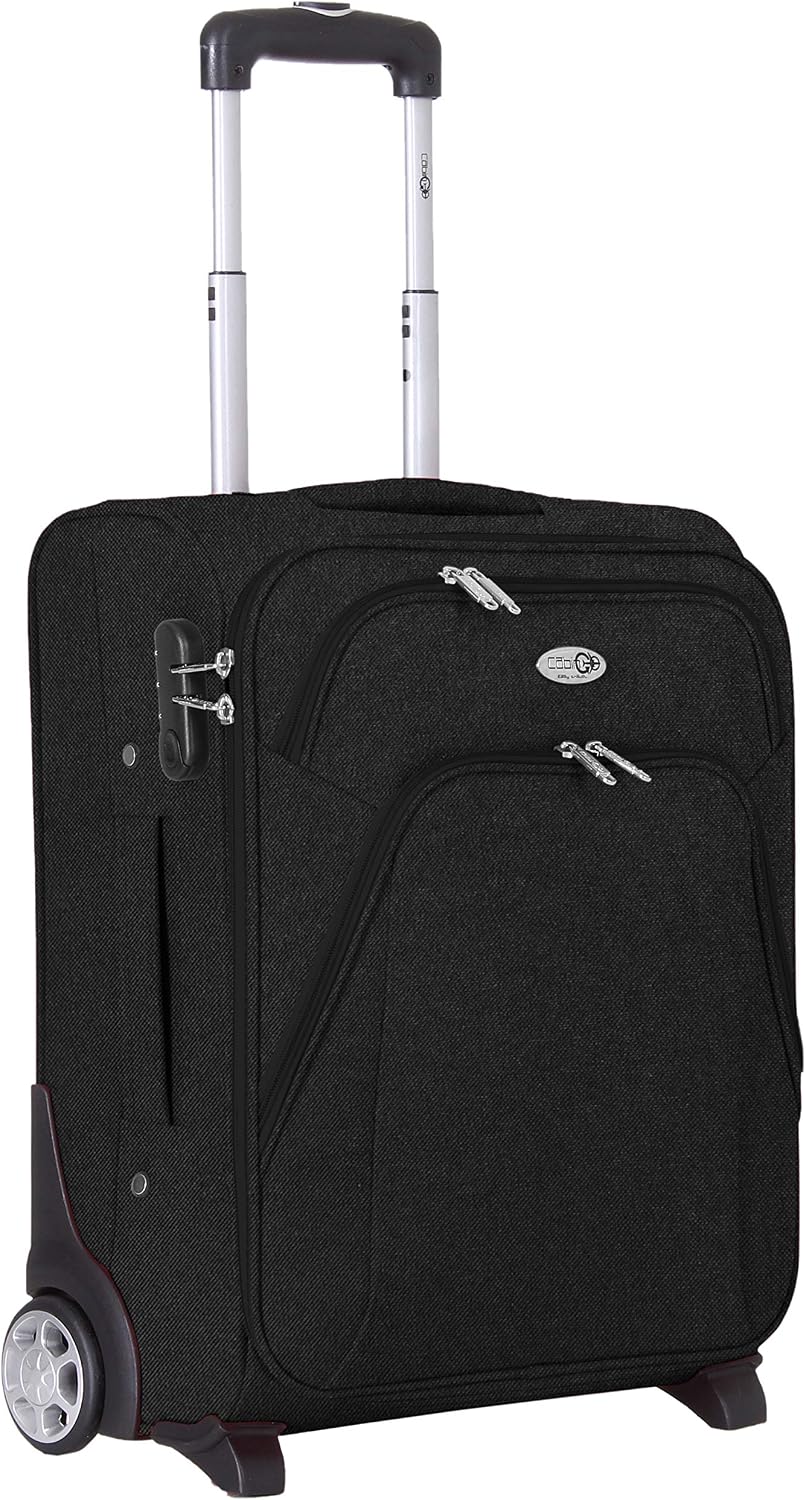Valigeria grande valigia spaziosa e resistente CABIN 5620 Valigia Trolley  morbido bagaglio a mano 55x40x20 con 2 ruote Grandi e Chiusura TSA Idoneo  Ryanair e Easyjet urban-earth.co.uk
