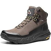 NORTIV 8 Men's Mid Waterproof Hiking Outdoor Lightweight Breathable Trekking Camping Mountaineering HydroTrek Shoes