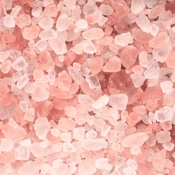 ROCK THE FOOD | PINK HIMALAYAN SALT BULK, 2.2 LB COARSE GRAIN | FOR TABLE SALT IN GRINDERS OR SPICE JARS | BATH SALT | GOURMET PURE CRYSTAL | 100% NATURAL & KOSHER CERTIFIED