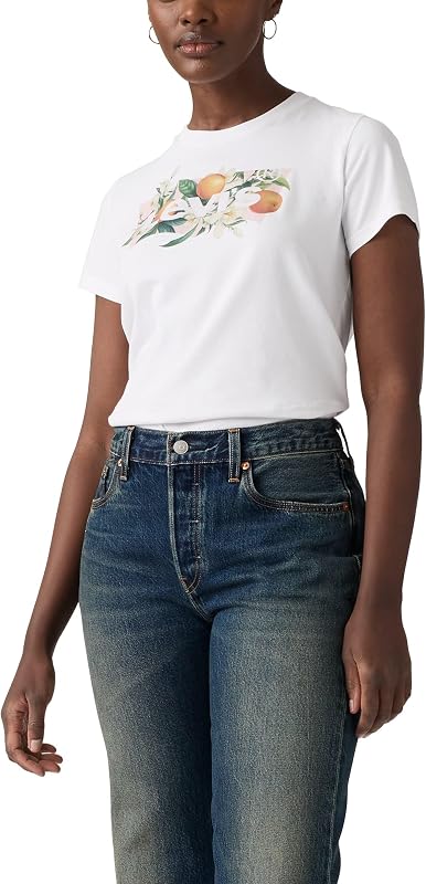 The Perfect Tee Orange Farm Bw Bright Wh — Foto 1 von 7