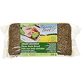 BAUERNBROT Organic Three Grain Bread Germany, 500g