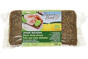BAUERNBROT Organic Three Grain Bread Germany, 500g