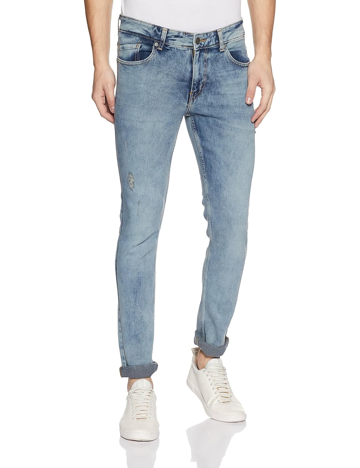 symbol amazon brand men's skinny fit jeans