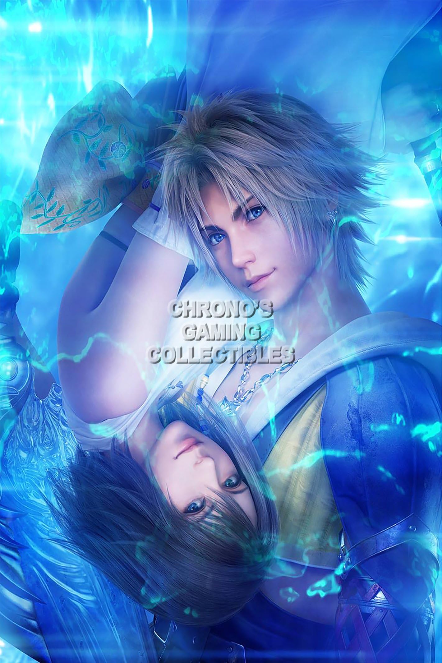 PrimePoster - Final Fantasy X HD Remaster Tidus and Yuna Poster Glossy Finish Made in USA - YFFX003 (24" x 36" (61cm x 91.5cm))