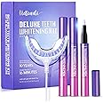 Teeth Whitening Kit with Gel Pen: 32X LED Accelerator Light for Sensitive Teeth - Stains from Food Coffee Smoking Wine and Soda for a Bright Smile at Home 0.2 Fl Oz (Pack of 1)