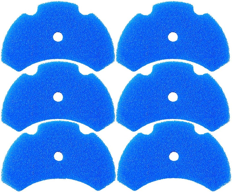 Avocations Ltd 6 x Hozelock Easyclear Foam (Part 1408) for Hozelock 3000/6000 / 9000 Pond Filter, 6 Count (Pack of 1)
