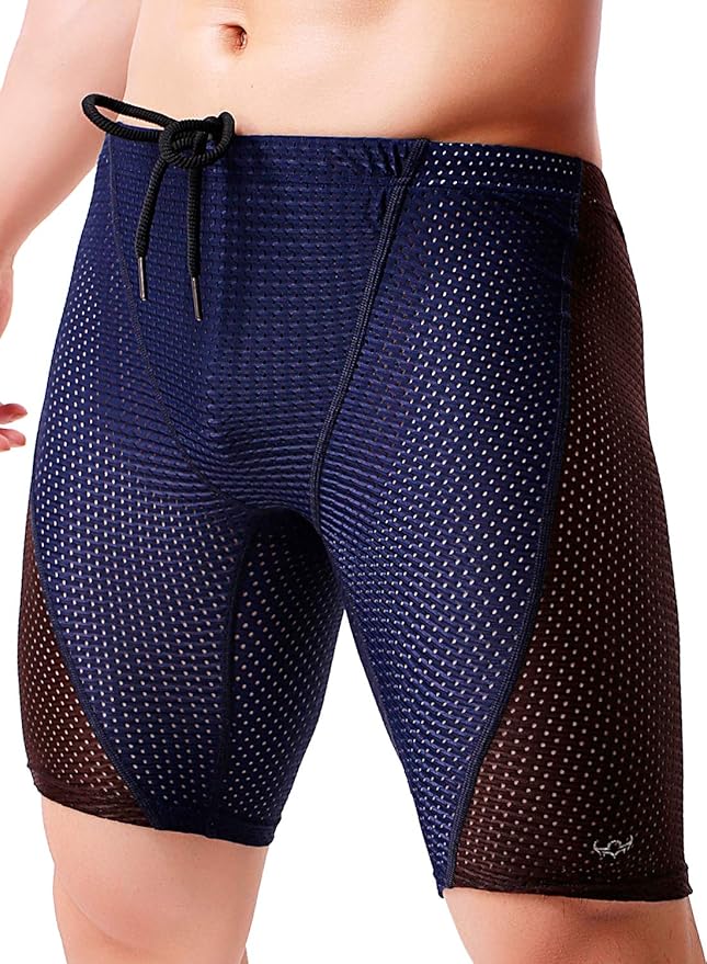 MIZOK Men's Mesh Compression Short Quick Dry Jammers Shorts